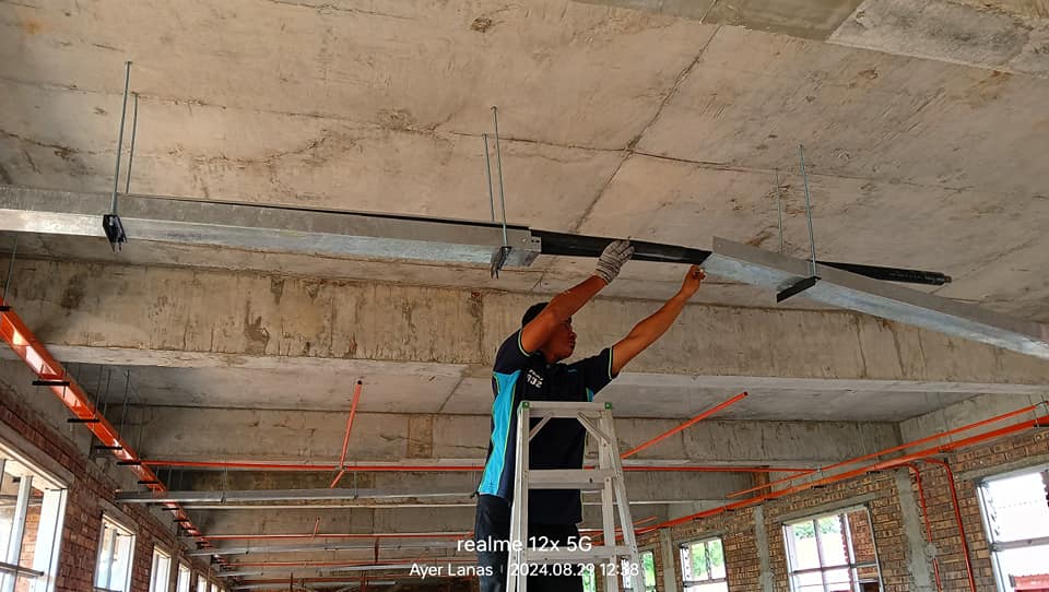 Pemasangan sistem penghawadingin 3