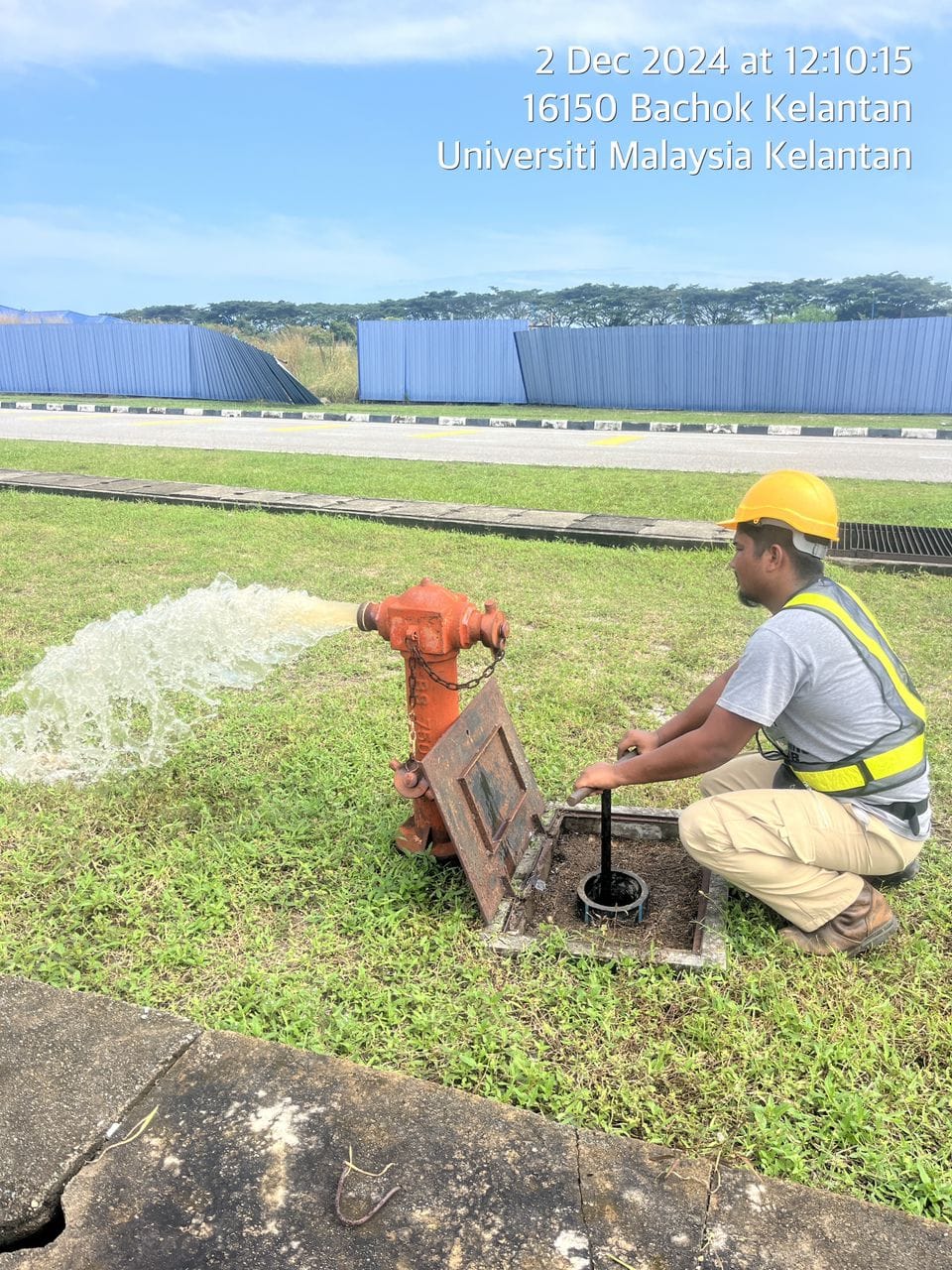 Selenggara paip bomba 1